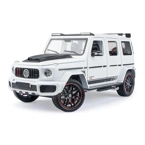 Display Cars 1/32 for Legierung Auto G700 Modell Simulation Diecast Fahrzeuge Off-Road SUV Mit Sound N Licht Collection or Gift(White) von ZOUSANG