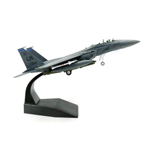 ZOUSANG Decorate Airplane 1/100 for USAF F-15E F15 Strike Eagle Fighter Diecast Metal Flugzeugmodell Hochrestauriertes Militärflugzeug for Collection or Gift von ZOUSANG