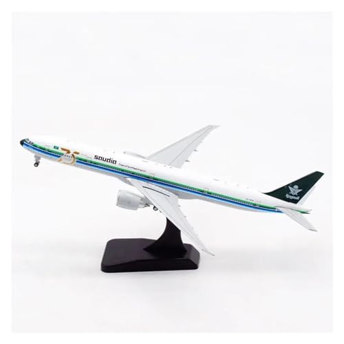 ZOUSANG Decorate Airplane 1/400 for Saudi Saudia Airline B777-300ER HZ-AK28 75TH Flugzeug Flugzeug Modell Druckguss Metall Flugzeug for Collection or Gift von ZOUSANG