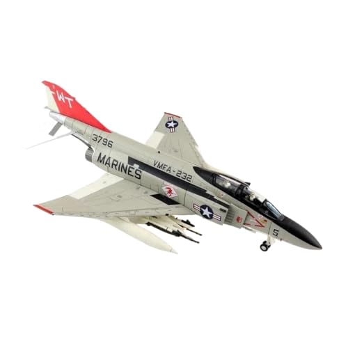 ZOUSANG Decorate Airplane 1/72 for USMC des VMFA-232-Geschwaders des US-amerikanischen F-4J-Kampfflugzeugmodells, Militärflugzeugmodell for Collection or Gift von ZOUSANG