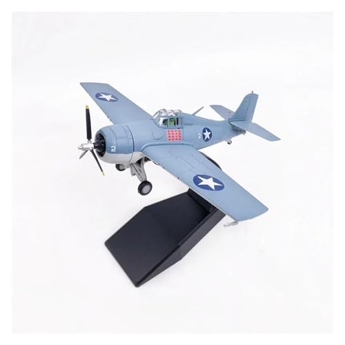 ZOUSANG Decorate Airplane 1/72 for WWII USAF F4F Wildcat Flugzeug Flugzeug Kämpfer Modell Druckguss Legierung Flugzeuge Militär Flugzeuge for Collection or Gift von ZOUSANG