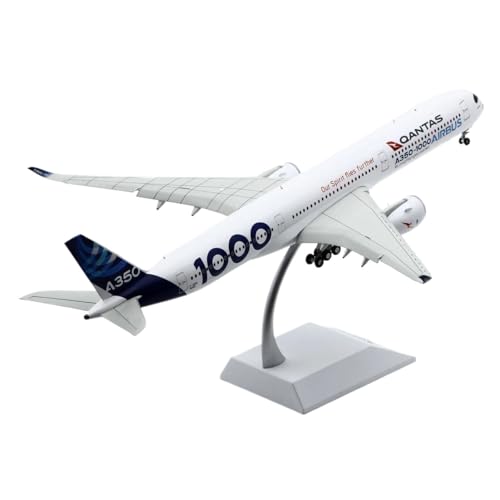 ZOUSANG Decorate Airplane 1:200 for Airbus Industrie A350-1000 Diecast Aircraft Jet Modell F-WMIL Klappen nach unten mit Basis for Collection or Gift von ZOUSANG