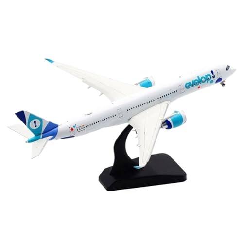 Decorate Airplane 1:400 for Flugzeuge Evelop Airlines A350-900 EC-NBO Flugzeugmodell aus Druckguss-Metalllegierung for Collection or Gift von ZOUSANG