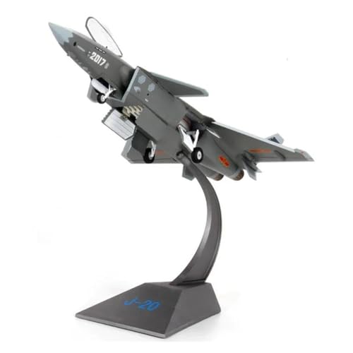 ZOUSANG Decorate Airplane 1:48 for Stealth Jet Alloy Vierte Generation Kampfflugzeug 20 J20 Statische Simulation Flugzeug Modell for Collection or Gift (Size : Camo) von ZOUSANG