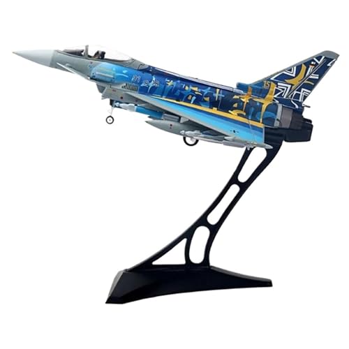 ZOUSANG Decorate Airplane 1:72 for EF2000 Typhoon Fighter Modell der Deutschen Luftwaffe, statische Simulationsflugzeuge, Flugzeugmodelle for Collection or Gift von ZOUSANG