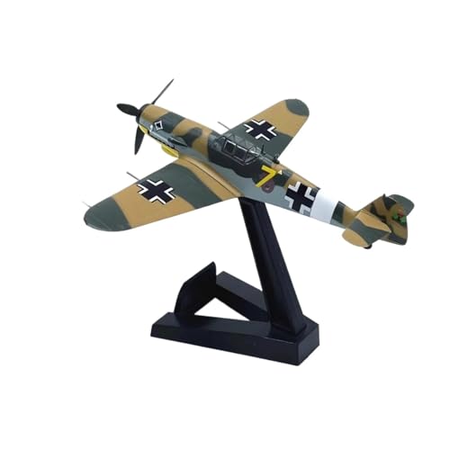 ZOUSANG Decorate Airplane 1:72 for deutsches Kampfflugzeug BF109G-2 aus dem Zweiten Weltkrieg, fertige Flugzeuge, Modellflugzeug im statischen Maßstab for Collection or Gift von ZOUSANG