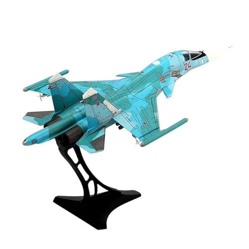 ZOUSANG Decorate Airplane 1:72 for die russische Luftwaffe Сухой SU-34 Su34 Druckgussflugzeug Flugzeug Kampfflugzeug Modell statisches Flugzeug for Collection or Gift von ZOUSANG