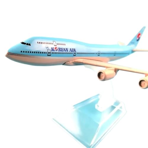 ZOUSANG Decorate Airplane 16 cm Metallflugzeug Flugzeugmodell A380 Boeing 747 400 777 Airbus Flugzeugmodell Simulationsmaßstab Flugzeuge for Collection or Gift (Size : O) von ZOUSANG