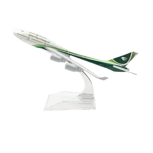 ZOUSANG Decorate Airplane 16 cm for Iraqi Airways Boeing 777 Flugzeugmodell Druckguss Metall B747 Flugzeugmodell im Maßstab Flugzeug for Collection or Gift (Size : Iraqi Airways B747) von ZOUSANG