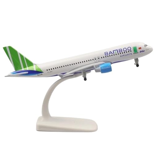 ZOUSANG Decorate Airplane 20 cm 1:400 for Spring Airlines A320 Mit Fahrwerk Simulation Maßstab Flugzeuge Druckguss Legierung Flugzeuge for Collection or Gift(Size:B) von ZOUSANG