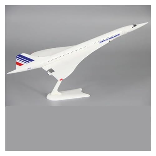 ZOUSANG Decorate Airplane 25CM 1/250 for Concorde Air France Britische Fluggesellschaft Air Force One Modell Kämpfer Statische Flugzeug Modell for Collection or Gift(Size:France) von ZOUSANG