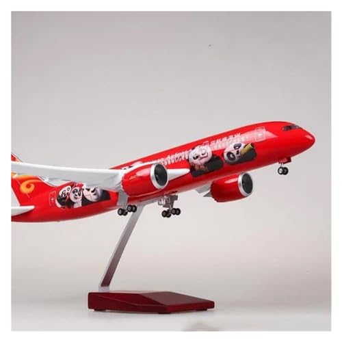 ZOUSANG Decorate Airplane 43CM 1/130 for China Hainan Airline B787 Flugzeug Modell W Licht Und Rad Druckguss Harz Flugzeug Statische Modell for Collection or Gift(Size:No Light) von ZOUSANG