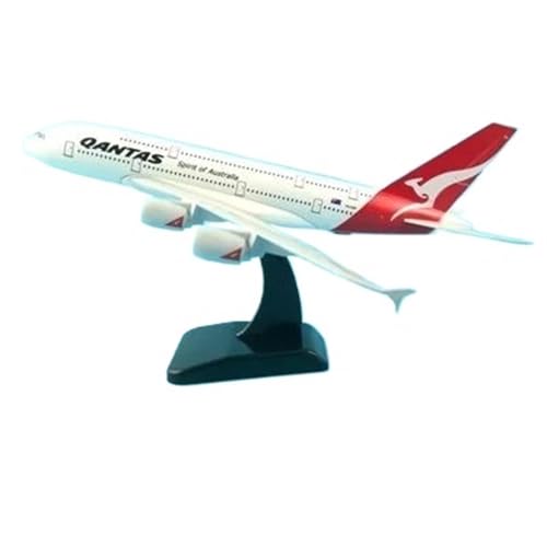 ZOUSANG Decorate Airplane for Airlines B747 Boeing 777 20 cm Legierung Metall Modell Flugzeug Air W Stehen Flugzeug Pulley Fahrwerk for Collection or Gift (Size : 20CM Qantas) von ZOUSANG