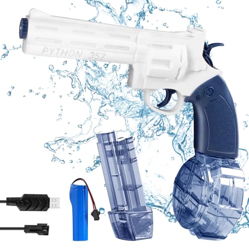 ZOYDP Automatische Wasserpistole Elektrisch, Water Glock, 434CC + 58CC Große Kapazität One-Touch Strong Elektrische Wasserpistole, Wasser Pistole Elektronische Max Range 32FT für Erwachsene Kinder von ZOYDP