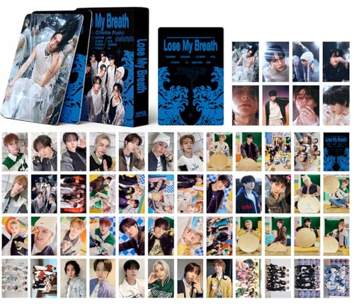 Stray Kids Lomo Karten 54Pcs,Kpop Stray Kids Photocard,Lomo Cards,Stray Kids Loose My Breath Neue Album Card Stray Kids Karten Kpop StrayKids Fotokarten von ZPPLD