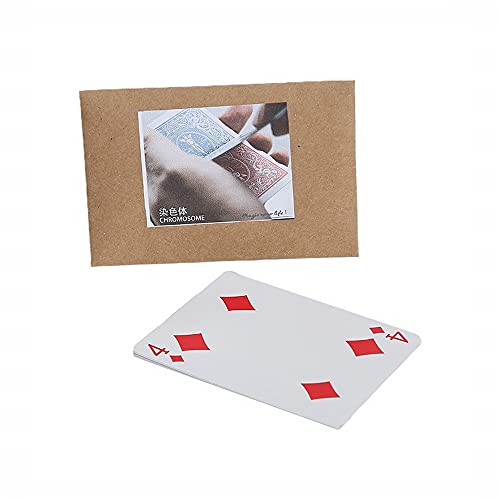 ZQION Chromosome Gradual Magic Tricks Card Color Change Close Up Street Stage Magic Props Fun Cards Magic Gimmicks von ZQION