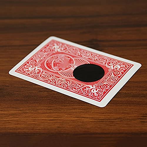 ZQION Magic Tricks Kartenloch verschwindende Requisiten, Spielkarten mit Farbwechsel-Illusion, einfach zu machen, inklusive Anleitungsvideo von ZQION