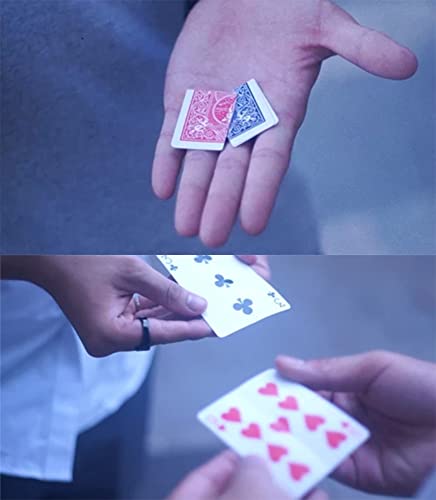 ZQION Verzaubertes Stück von Zihu Close Up Magic Tricks Cards Gimmicks Stree Illusions Karte Magic Requisiten Zauberkarten von ZQION