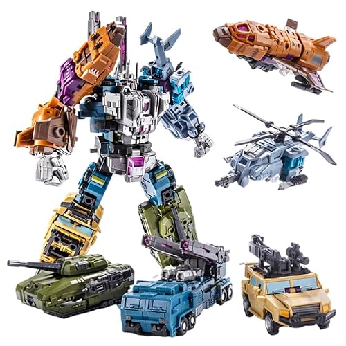 ZQLXHAN Bruticus, Transformer-Roboter, 5-in-1, Actionfigur PT05, 11 Spielformen, 9 Zoll, KO-Version von ZQLXHAN