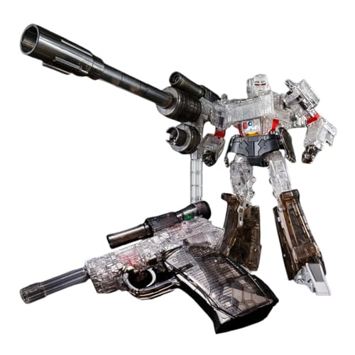 ZQLXHAN Megatron, Transformer-Roboter, Actionfigur, KO-Version(Transparent) von ZQLXHAN