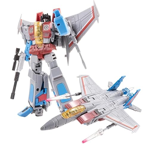 ZQLXHAN Starscream, Transformer-Roboter, Actionfigur FG04, Roboter- Und Flugzeugmodelle, KO-Version von ZQLXHAN