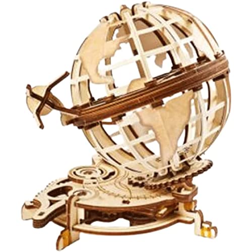 ZQNDFAC Spielzeuge 3D Puzzles Globe Modell Holzpuzzle Mechanische Konstruktion für Jugendliche und Kinder Modellbausätze für Erwachsene Hobbys Spielzeug Neu von ZQNDFAC