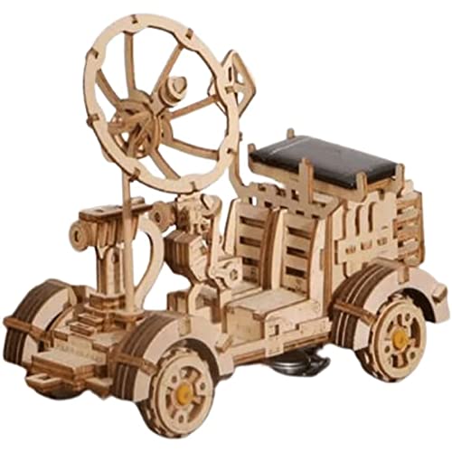 ZQNDFAC Spielzeuge Dekompression 3D-Puzzle Solarantrieb Holzpuzzle Modellbausatz Mechaniker Auto Puzzle Modellbausätze zum Bauen Neu von ZQNDFAC