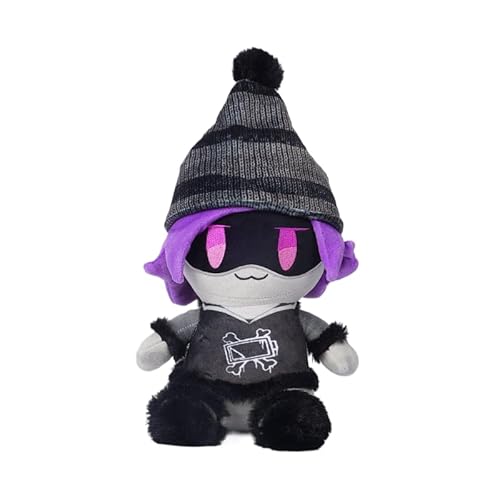 ZRTF Murder Uzi Drones Plush Toys Cute Doll Pillow Crow for Kids (Purple Eyes) von ZRTF