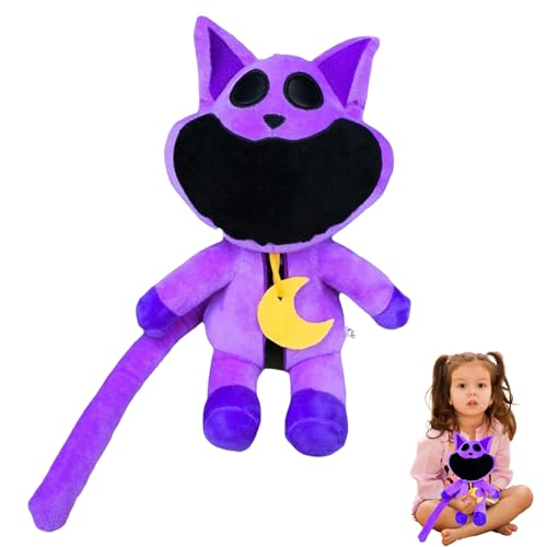 ZRYYSNW Smiling Critters, 2024 Neues CatNap Plush, 30 cm CatNap Plush Toy, Smiling Critters Plush für Jungen Mädchen Kinder Fans Geburtstag Geschenk von ZRYYSNW