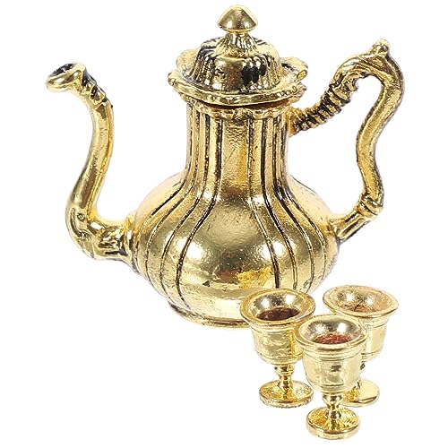 ZUNOXAZ 1 Satz Teeservice Set für Puppenhaus Vintage und Teetassen Dekoration für Verschiedene Puppenhaus Szenen aus Elegantes Design für Kreative DIY Projekte ZUNOXAZ 1 Satz Teeservice Set für Puppenhaus Vintage und Teetassen Dekoration für Verschiedene Puppenhaus Szenen aus Elegantes Design für Kreative DIY Projekte von ZUNOXAZ