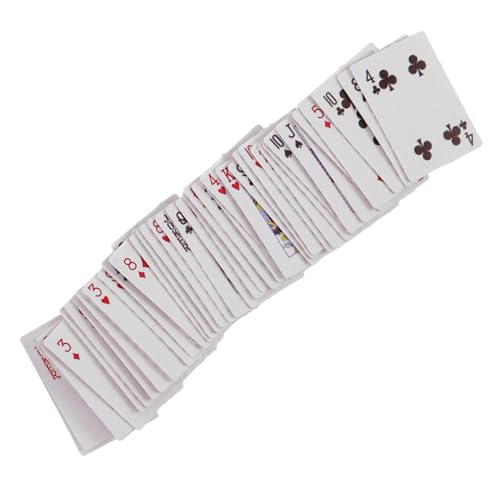 ZUNOXAZ 1 Schachtel Maßstab Papier Kartenspiel Mini Puppenhaus Zubehör Mini Spielfiguren Detailreiche Karten für Sammler und Modellliebhaber ZUNOXAZ 1 Schachtel Maßstab Papier Kartenspiel Mini Puppenhaus Zubehör Mini Spielfiguren Detailreiche Karten für Sammler und Modellliebhaber von ZUNOXAZ