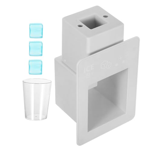 ZUNOXAZ 1 Set Kinderküchen-spielset, Rollenspiel-eismaschine Mit Künstlichem Eiswürfel, Kinderküchengerät-Spielzeug Für Jungen Und Mädchen, Puppenhaus-dekorationszubehör ZUNOXAZ 1 Set Kinderküchen-spielset, Rollenspiel-eismaschine Mit Künstlichem Eiswürfel, Kinderküchengerät-Spielzeug Für Jungen Und Mädchen, Puppenhaus-dekorationszubehör von ZUNOXAZ