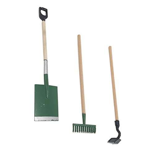 ZUNOXAZ 1satz Mini Gartenwerkzeug Für Puppenhaus Teiliges Zubehör Mit Schaufel Und Rechen Zur Dekoration Von Miniaturgärten Für Kreative -projekte ZUNOXAZ 1satz Mini Gartenwerkzeug Für Puppenhaus Teiliges Zubehör Mit Schaufel Und Rechen Zur Dekoration Von Miniaturgärten Für Kreative -projekte von ZUNOXAZ