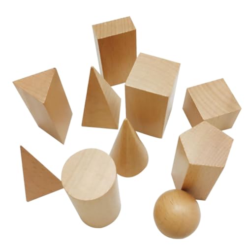 ZUNOXAZ 10 Stück Teiliges Geometrisches Holzbausteine für Pädagogisches Konstruktionsspielzeug Glattes Buchenholz Fördert Räumliches Denken und Kreativität Leicht und Tragbar ZUNOXAZ 10 Stück Teiliges Geometrisches Holzbausteine für Pädagogisches Konstruktionsspielzeug Glattes Buchenholz Fördert Räumliches Denken und Kreativität Leicht und Tragbar von ZUNOXAZ