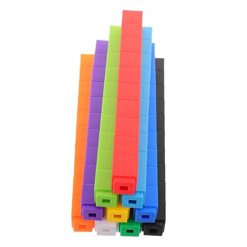 ZUNOXAZ 100 Stück Teiliges Mathewürfel und Bunte Kunststoffbausteine für Kreative Bauklötze zur Frühkindlichen und Zählhilfe Pädagogisches Lernspielzeug für Vorschule und Kleinkinder ZUNOXAZ 100 Stück Teiliges Mathewürfel und Bunte Kunststoffbausteine für Kreative Bauklötze zur Frühkindlichen und Zählhilfe Pädagogisches Lernspielzeug für Vorschule und Kleinkinder von ZUNOXAZ