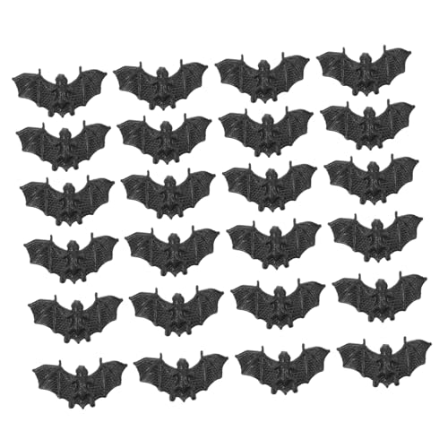 ZUNOXAZ 100 Stück Teiliges Mini Fledermaus Halloween Deko Kurze Schwanzform Widerstandsfähig und Niedlich für Party und Gartendekorationen Dekorative Halloween Spielzeugfiguren ZUNOXAZ 100 Stück Teiliges Mini Fledermaus Halloween Deko Kurze Schwanzform Widerstandsfähig und Niedlich für Party und Gartendekorationen Dekorative Halloween Spielzeugfiguren von ZUNOXAZ