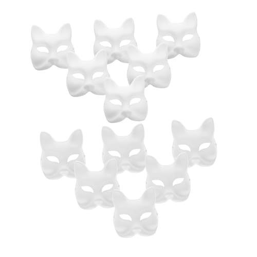 ZUNOXAZ 12 Stück Teiliges DIY Papiermasken zum Bemalen Leere Masquerade Masken aus Leichtem Sicherem Papier für Karneval Cosplay Halloween und Kreative Bastelprojekte ZUNOXAZ 12 Stück Teiliges DIY Papiermasken zum Bemalen Leere Masquerade Masken aus Leichtem Sicherem Papier für Karneval Cosplay Halloween und Kreative Bastelprojekte von ZUNOXAZ