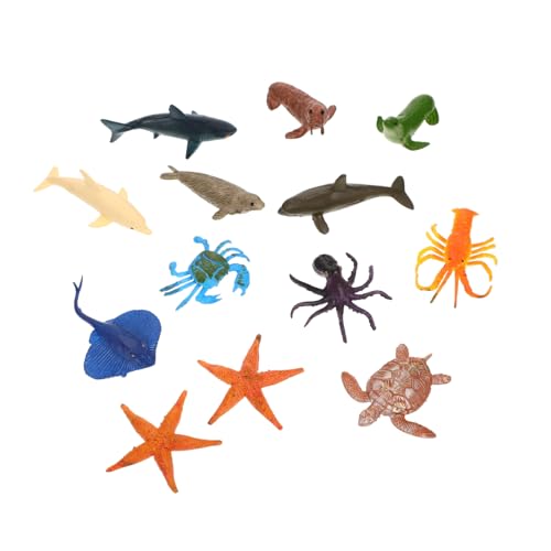 ZUNOXAZ 12 Stück Teiliges Simulation Meerestiere Figuren Kunststoff Lernspielzeug Realistisch Leicht für und Dekoration ZUNOXAZ 12 Stück Teiliges Simulation Meerestiere Figuren Kunststoff Lernspielzeug Realistisch Leicht für und Dekoration von ZUNOXAZ