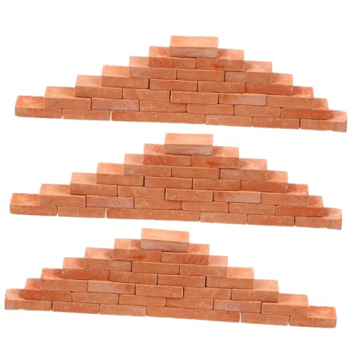 ZUNOXAZ 150 Stück Miniatur Ziegelmodell Handgefertigte Kleine Backsteine für Sandtisch Dioramen Leichte DIY Bausteine für Modellbau und Miniaturhäuser für Mikro Landschaften ZUNOXAZ 150 Stück Miniatur Ziegelmodell Handgefertigte Kleine Backsteine für Sandtisch Dioramen Leichte DIY Bausteine für Modellbau und Miniaturhäuser für Mikro Landschaften von ZUNOXAZ