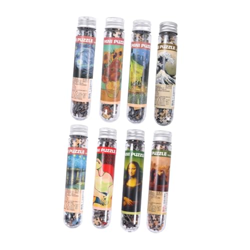 ZUNOXAZ 150 Stück Teiliges Mini Papierpuzzle Set Kreatives Jigsaw Puzzle für Erwachsene Lernspielzeug mit Sternenhimmel Motiv Pädagogisch Platzsparend im Reagenzglas Stressabbauend und ZUNOXAZ 150 Stück Teiliges Mini Papierpuzzle Set Kreatives Jigsaw Puzzle für Erwachsene Lernspielzeug mit Sternenhimmel Motiv Pädagogisch Platzsparend im Reagenzglas Stressabbauend und von ZUNOXAZ