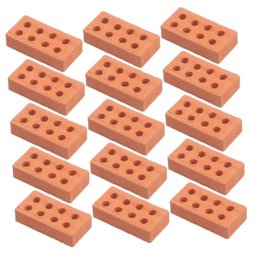 ZUNOXAZ 150 Stück Teiliges Mini Ziegelsteine Set Bunte Miniatur Bausteine aus Solid Brick Material DIY Modellbau Zubehör für Puppenhaus Gartenlandschaft Fördert Kreativität und Motorische ZUNOXAZ 150 Stück Teiliges Mini Ziegelsteine Set Bunte Miniatur Bausteine aus Solid Brick Material DIY Modellbau Zubehör für Puppenhaus Gartenlandschaft Fördert Kreativität und Motorische von ZUNOXAZ