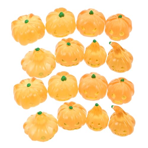 ZUNOXAZ 16 Stück Teiliges Leuchtende Mini-kürbis-Figuren Glow in The Dark Halloween Miniaturen Leichte Vielseitige Deko für Puppenhaus Thanksgiving Party und Herbstliche Mikrolandschaften ZUNOXAZ 16 Stück Teiliges Leuchtende Mini-kürbis-Figuren Glow in The Dark Halloween Miniaturen Leichte Vielseitige Deko für Puppenhaus Thanksgiving Party und Herbstliche Mikrolandschaften von ZUNOXAZ