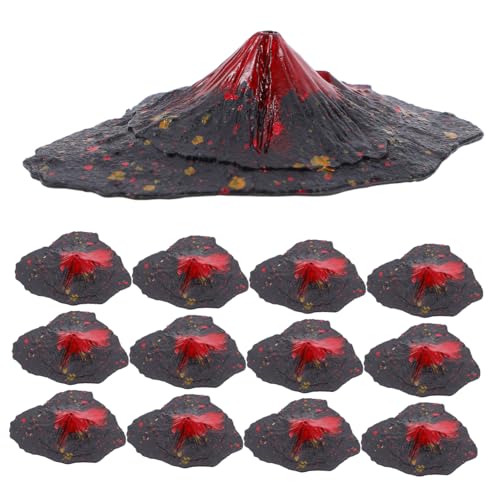 ZUNOXAZ 16 Stück Teiliges Vulkanmodell Realistische Plastik Vulkansimulation für Mikro landschaften Aquarium Bonsai Dekoration Robustes Tragbares Lehrmittel für experimente und ZUNOXAZ 16 Stück Teiliges Vulkanmodell Realistische Plastik Vulkansimulation für Mikro landschaften Aquarium Bonsai Dekoration Robustes Tragbares Lehrmittel für experimente und von ZUNOXAZ