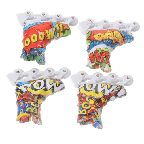 ZUNOXAZ 2 Paare Mini Finger Rollschuhe aus Hochwertigem Kunststoff Kompakte Desktop spielzeuge für Erwachsene Lustige Fingerspielzeuge Kreativität und Feinmotorik Geschenk für Partys und ZUNOXAZ 2 Paare Mini Finger Rollschuhe aus Hochwertigem Kunststoff Kompakte Desktop spielzeuge für Erwachsene Lustige Fingerspielzeuge Kreativität und Feinmotorik Geschenk für Partys und von ZUNOXAZ