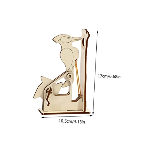 ZUNOXAZ 2 Sätze Holzpuzzle DIY Lernspielzeug für Woodpecker Modellbau Fördert Problemlösung und Räumliches Denken Geschenk für Jungen und Mädchen ZUNOXAZ 2 Sätze Holzpuzzle DIY Lernspielzeug für Woodpecker Modellbau Fördert Problemlösung und Räumliches Denken Geschenk für Jungen und Mädchen von ZUNOXAZ