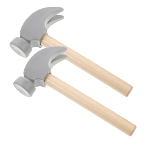 ZUNOXAZ 2 Stück Holzspielzeug Hammer Teilig Robuste Kinderhämmer Pädagogisches Schlagspielzeug Authentische Werkzeugspielzeuge für Kleinkinder Fördert Lernen und Motorische Entwicklung ZUNOXAZ 2 Stück Holzspielzeug Hammer Teilig Robuste Kinderhämmer Pädagogisches Schlagspielzeug Authentische Werkzeugspielzeuge für Kleinkinder Fördert Lernen und Motorische Entwicklung von ZUNOXAZ