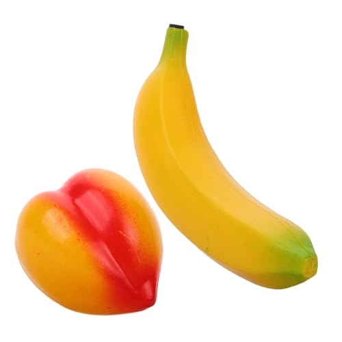 ZUNOXAZ 2 Stück Percussion Früchte Shaker Musikinstrument für Frühe Musikalische Handliche Kunststoff Rassel in Banane und Pfirsich Form Fördert und Kognitive Fähigkeiten ZUNOXAZ 2 Stück Percussion Früchte Shaker Musikinstrument für Frühe Musikalische Handliche Kunststoff Rassel in Banane und Pfirsich Form Fördert und Kognitive Fähigkeiten von ZUNOXAZ
