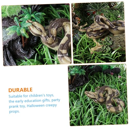 ZUNOXAZ 2 Stück Realistisches Teiliges Schlangenspielzeug Langlebige Detailgetreue Nachbildung für Streiche Halloween Partydekoration Pädagogisches und Kreative Rollenspiele ZUNOXAZ 2 Stück Realistisches Teiliges Schlangenspielzeug Langlebige Detailgetreue Nachbildung für Streiche Halloween Partydekoration Pädagogisches und Kreative Rollenspiele von ZUNOXAZ