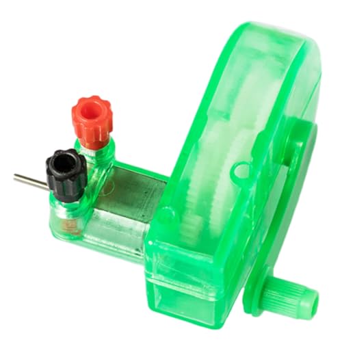 ZUNOXAZ 2 Stück Teiliges DIY Handkurbel stromerzeuger Transparenter Gehäusegenerator für Physikalische Experimente Fördert Kreativität und Motorische Fähigkeiten Pädagogisches ZUNOXAZ 2 Stück Teiliges DIY Handkurbel stromerzeuger Transparenter Gehäusegenerator für Physikalische Experimente Fördert Kreativität und Motorische Fähigkeiten Pädagogisches von ZUNOXAZ