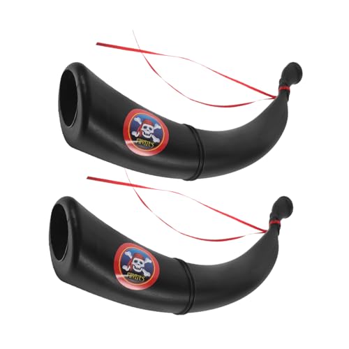 ZUNOXAZ 2 Stück Teiliges Piratenhorn Lautes Cosplay Partyrequisit für Halloween Kostüme Leichte Tragbare Piraten Performance Trompete für Piratenkostüm Zubehör und Piratenparty Dekoration ZUNOXAZ 2 Stück Teiliges Piratenhorn Lautes Cosplay Partyrequisit für Halloween Kostüme Leichte Tragbare Piraten Performance Trompete für Piratenkostüm Zubehör und Piratenparty Dekoration von ZUNOXAZ